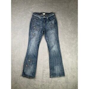 Z. Cavarrici embellished jeans flowers size 10